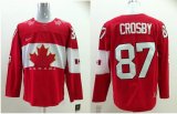 2014 Canada team CROSBY 87 red NHL hockey jerseys