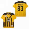 Pittsburgh Steelers #83 Heath Miller yellow throwback NFL Jerseys