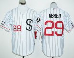 2016 New Chicago White Sox #29 Jose Abreu white Stitched Baseball Jersey