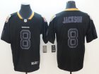 Baltimore Ravens #8 Lamar Jackson black fashion Color Rush Limited Jersey