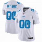 Customized Nike Detroit Lions white Color Rush Limited Jersey Shadow edition