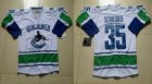 Vancouver Canucks #35 Cory Schneider White NHL Jerseys