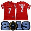 2019 Ohio State Buckeyes #7 Dwayne Haskins Jr. red limited college football jersey