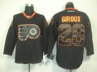 Philadelphia Flyers 28 GIBOUX Black hockey jersey