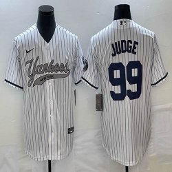 Nike New York Yankees #99 Aaron Judge white majestic baseball Jersey Joint name