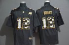 Nike Tampa Bay Buccaneers #12 Tom Brady black fashion Color Rush Limited jersey 01