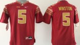 Youth Florida State Seminoles Jameis Winston 5 Maroon Limit NCAA Football Jerseys