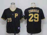 MLB Jerseys Pittsburgh Pirates 29 Correia Black