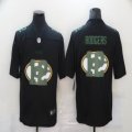 Nike Green Bay Packers #12 Aaron Rodgers black fashion Color Rush Limited Jersey -BD