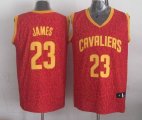 Cleveland Cavaliers LeBron James 23# Red Leopard NBA Jerseys