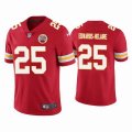 Youth Nike Kansas City Chiefs #25 Edwards-Helaire red Color Rush Limited Jerseys