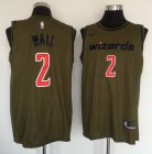 Washington Wizards #2 John Wall Green nike nba jersey