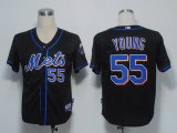 MLB Jerseys New York Mets 55 Young Black