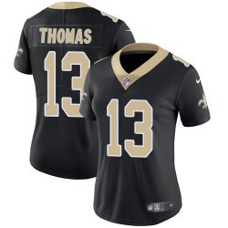 Women Saints #13 Thomas Nike black Color Rush Limited Jersey