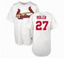 Scott Rolen St. Louis Cardinals 27# white MLB Jerseys