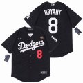 Nike Los Angeles Dodgers #8 Kobe Bryant black majestic baseball MLB Jersey-SG