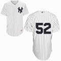 New York Yankees 52# CC Sabathia white mlb jersey