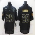 2022 Nike Philadelphia Eagles #20 Brian Dawkins black Salute to Service Limited Jersey