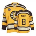 Boston Bruins 8 NEELY yellow nhl jersey