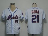 MLB Jerseys New York Mets 21 Duda White