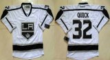 Los Angeles Kings #32 Jonathan Quick White NHL Jerseys