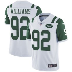 Nike New York Jets #92 Williams white Color Rush Limited Jersey