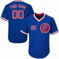 Custom Chicago Cubs blue baseball jerseys(3)