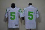 ncaa Notre Dame Fighting Irish #5 white jerseys