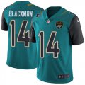 Jacksonville Jaguars #14 Justin Blackmon green nike Color Rush Limited Jersey