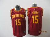 Cleveland Cavaliers IRVING 15 red nba jerseys