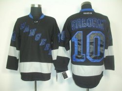 NHL Jerseys New York Rangers 10 Marian Gaborik Black