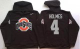 Ohio State Buckeyes Black #4 HOLMES NCAA Hooded Sweatshirt