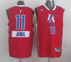 Los Angeles Clippers #11 Jamal Crawford red NBA Christmas Jerseys