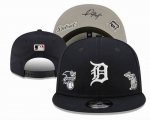 2023 Detroit Tigers black MLB Snapback Hats-YD