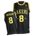 Los Angeless Lakers 8# Bryant Black NBA Jersey