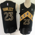 Nike North Toronto Raptors #23 Fred VanVleet black Stitched NBA Jersey