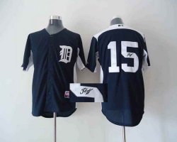 Detroit Tigers #15 INGE blue MLB signature Jerseys