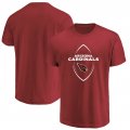 Arizona Cardinals Majestic Maximized Crew Neck T-Shirt â€“ Cardinal