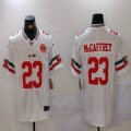 Nike San Francisco 49ers #23 Christian McCaffrey white Nike Vapor F.U.S.E. Limited Jersey-BD 03