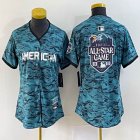 Youth American League Nike Teal 2023 MLB All-Star Game Jersey 01