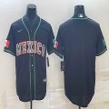 2023 World Cup Mexico blank black new majestic MLB baseball Jerseys-BD 04