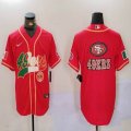 Nike San Francisco red Mexico baseball jerseys Joint Name 07