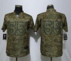 Women Nike Dallas Cowboys #55 Leighton Vander Esch camo green Color Rush Limited Jersey-ZH