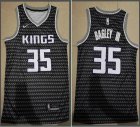 Sacramento Kings #35 Marvin Bagley III black stripe Nike nba basketball jersey