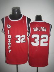 adidas Portland Trail Blazers #32 Bill Walton Red Throwback nba Jersey