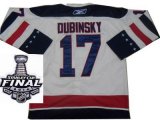 2014 stanley cup New York Rangers #17 DUBINSKY cream jersey