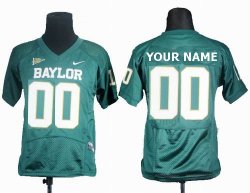 customized Nike Baylor Bears College Football green Jersey