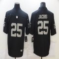 Oakland Raiders #25 Josh Jacobs Nike black Color Rush Limited Jersey