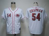 MLB Jerseys Cincinnati Reds 54 Chapman White