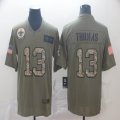 New Orleans Saints #13 Michael Thomas Nike Camo 2019 Salute to Service Limited Jersey-BD